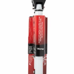 master lock folding door security bar – adjustable & portable home protection