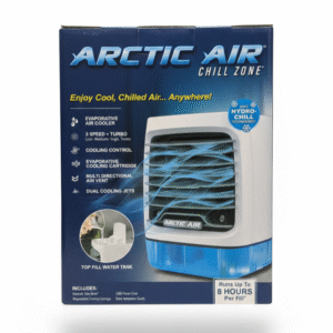 arctic air chill zone – portable mini evaporative air cooler (hydro chill technology)