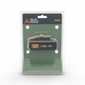 blue ridge 20v max lithium 2.0ah replacement battery – compatible with blue ridge 20v tools