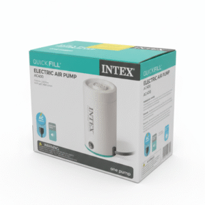 intex quick fill electric air pump ac400 – 400 l/min, ac powered high flow inflator