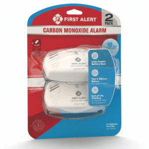 first alert carbon monoxide alarm – 2 pack, battery powered co detectors