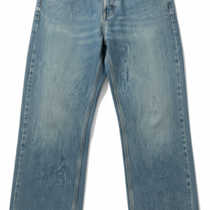baggy holgado loose fit blue jeans