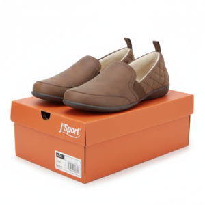 j sport lisa women’s slip on shoes – brown